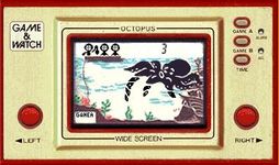 Octopus sur Nintendo Game and Watch